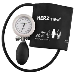HERZmed aneroid vérnyomásmérő PRO I Black