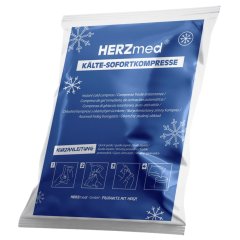 Hideg borogatás HERZmed - azonnali hűtőzacskó 15 x 21 cm