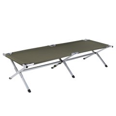 Összecsukható tábori ágy (US típus) ALU megerősített váz, teherbírás 200 kg