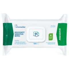 DESCOSEPT Sensitive Wipes BIO - dezinfekčné utierky 100 ks
