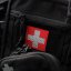 Reflexná nášivka Velcro Medic Cross 5 cm