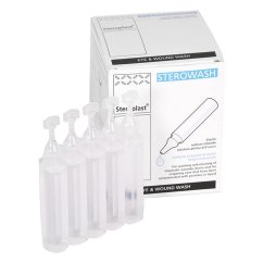 Sterowash 20 ml - výplach očí v ampulkách