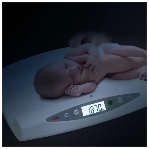 ADE M118000 hitelesíthető digitális csecsemőmérleg 20 kg-ig
