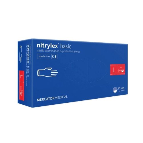 NITRYLEX Basic blue - nitril kesztyű 100 db