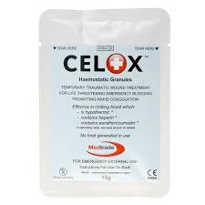 CELOX 15 g - hemosztatikus granulátumok
