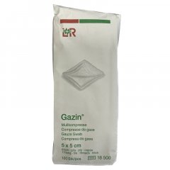 Gazin - nem steril kompressiós géz (100 db)