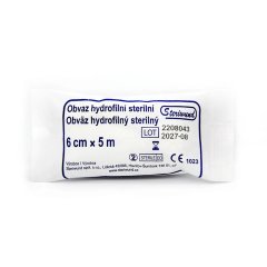 Ovínadlo hydrofilné sterilné 6 cm x 5 m