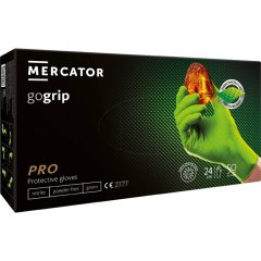 MERCATOR GoGrip Green - megerősített nitril kesztyű