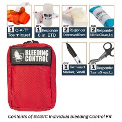 8- Pack Bleeding Control Kit - sada na ošetrenie krvácania