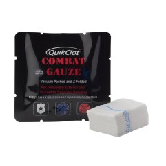 QuikClot Combat Gauze LE Z-hajtogatott (7,5 cm x 3,7 m)
