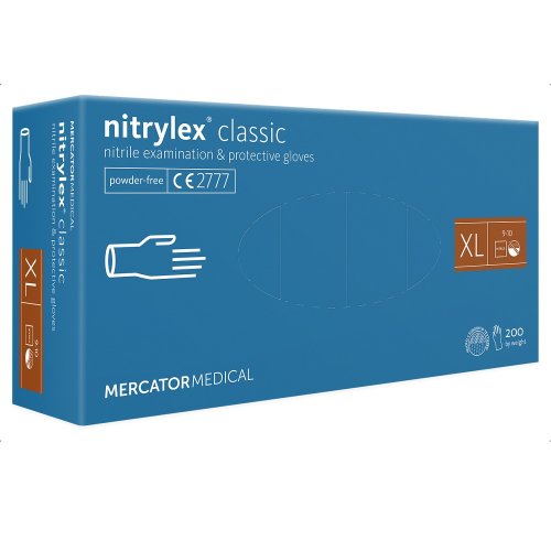 NITRILEX Classic Blue - nitril kesztyű 200 db