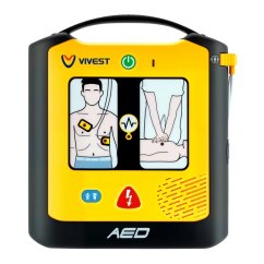 Vivest A1 - AED defibrilátor s detským módom a univerzálnymi elektródami