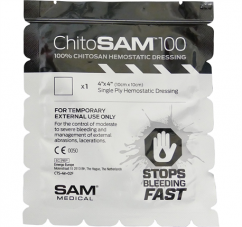 ChitoSAM 100 vérzéscsillapító burkolat 10x10