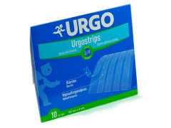 Náplasť Urgo Strips 100x6 mm stehy 10 ks
