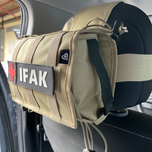 IFAK BEXACAR KITMAX - taktické puzdro do auta s náplňou