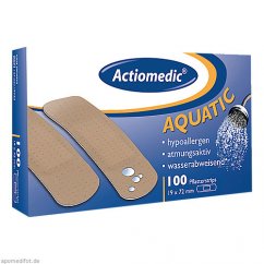 ACTIOMEDIC AQUATIC - vodeodolná náplasť (100 ks)