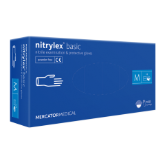 NITRYLEX Basic blue - nitril kesztyű 100 db