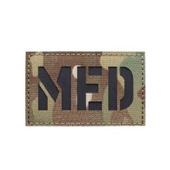 Reflexná nášivka Velcro Multicam MED