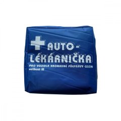 Autolekárnička III podľa č.206/2018 Zb. (textilný obal)