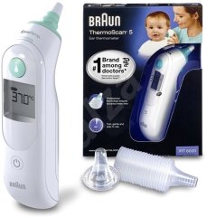 Ušný teplomer Braun ThermoScan 5