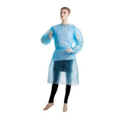 Eldobható látogatói védőköpeny